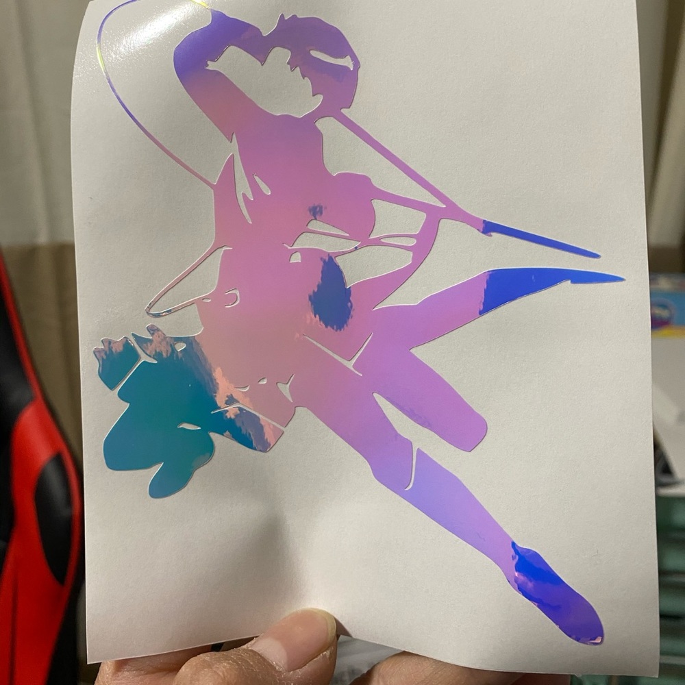 Attack on titans decal sticker for car